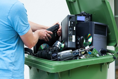 Garage clearance service team in Brent Cross